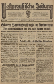 Westpreussische Zeitung, Nr. 155 Freitag 6 Juli 1934, 11. Jahrgang