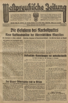 Westpreussische Zeitung, Nr. 171 Mittwoch 25 Juli 1934, 11. Jahrgang