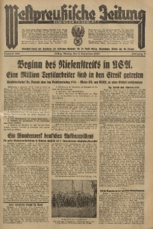 Westpreussische Zeitung, Nr. 205 Montag 3 September 1934, 11. Jahrgang