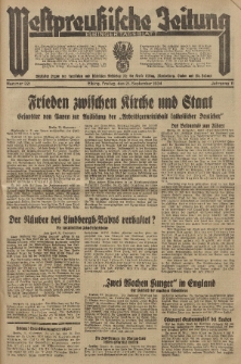 Westpreussische Zeitung, Nr. 221 Freitag 21 September 1934, 11. Jahrgang