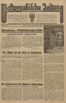 Westpreussische Zeitung, Nr. 230 Mittwoch 2 Oktober 1935, 12. Jahrgang
