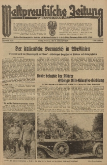 Westpreussische Zeitung, Nr. 232 Freitag 4 Oktober 1935, 12. Jahrgang