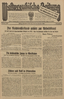 Westpreussische Zeitung, Nr. 233 Sonnabend/Sonntag 5/6 Oktober 1935, 12. Jahrgang