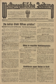Westpreussische Zeitung, Nr. 241 Dienstag 15 Oktober 1935, 12. Jahrgang