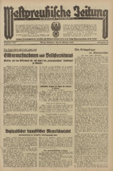 Westpreussische Zeitung, Nr. 242 Mittwoch 16 Oktober 1935, 12. Jahrgang