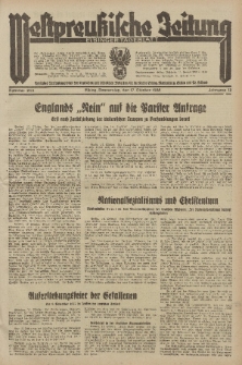 Westpreussische Zeitung, Nr. 243 Donnerstag 17 Oktober 1935, 12. Jahrgang
