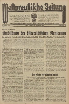 Westpreussische Zeitung, Nr. 244 Freitag 18 Oktober 1935, 12. Jahrgang