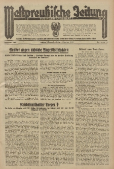 Westpreussische Zeitung, Nr. 248 Mittwoch 23 Oktober 1935, 12. Jahrgang