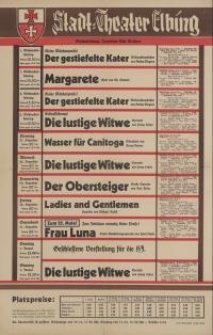 Stadt-Theater Elbing (25.XII.1938-1.I.1939)