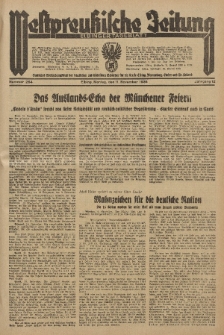 Westpreussische Zeitung, Nr. 264 Monntag 11 November 1935, 12. Jahrgang
