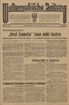 Westpreussische Zeitung, Nr. 276 Dienstag 26 November 1935, 12. Jahrgang