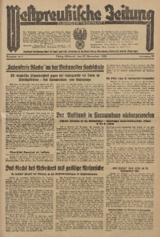 Westpreussische Zeitung, Nr. 277 Mittwoch 27 November 1935, 12. Jahrgang