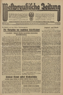 Westpreussische Zeitung, Nr. 280 Sonnabend/Sonntag 30 November/ 1 December 1935, 12. Jahrgang