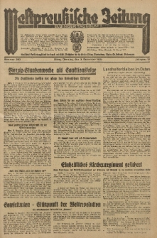 Westpreussische Zeitung, Nr. 282 Dienstag 3 December 1935, 12. Jahrgang