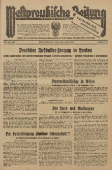 Westpreussische Zeitung, Nr. 283 Mittwoch 4 December 1935, 12. Jahrgang
