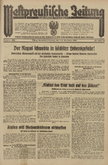 Westpreussische Zeitung, Nr. 286 Sonnabend/Sonntag 7/8 December 1935, 12. Jahrgang