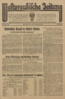 Westpreussische Zeitung, Nr. 289 Mittwoch 11 December 1935, 12. Jahrgang