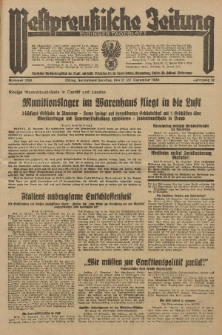 Westpreussische Zeitung, Nr. 298 Sonnabend/Sonntag 21/22 December 1935, 12. Jahrgang