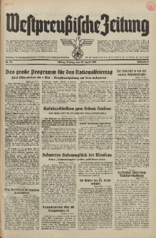 Westpreussische Zeitung, Nr. 94 Freitag 23 April 1937, 6. Jahrgang
