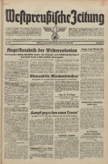 Westpreussische Zeitung, Nr. 105 Sonnabend/Sonntag 8/9 Mai 1937, 6. Jahrgang