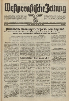 Westpreussische Zeitung, Nr. 108 Mittwoch 12 Mai 1937, 6. Jahrgang