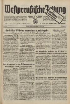 Westpreussische Zeitung, Nr. 109 Donnerstag 13 Mai 1937, 6. Jahrgang