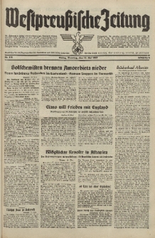 Westpreussische Zeitung, Nr. 112 Dienstag 18 Mai 1937, 6. Jahrgang