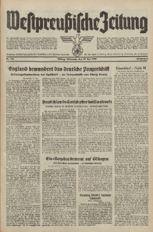 Westpreussische Zeitung, Nr. 113 Mittwoch 19 Mai 1937, 6. Jahrgang