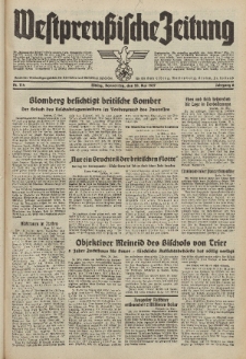 Westpreussische Zeitung, Nr. 114 Donnerstag 20 Mai 1937, 6. Jahrgang