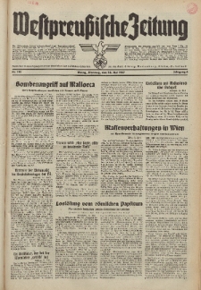 Westpreussische Zeitung, Nr. 118 Dienstag 25 Mai 1937, 6. Jahrgang