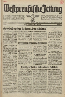 Westpreussische Zeitung, Nr. 126 Donnerstag 3 Juni 1937, 6. Jahrgang