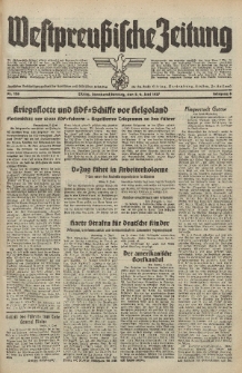 Westpreussische Zeitung, Nr. 128 Sonnabend/Sonntag 5/6 Juni 1937, 6. Jahrgang