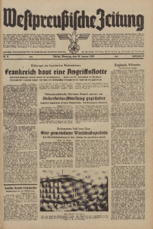 Westpreussische Zeitung, Nr. 8 Dienstag 10 Januar 1939, 8. Jahrgang