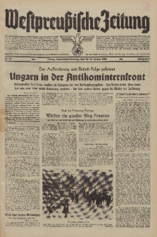 Westpreussische Zeitung, Nr. 12 Sonnabend/Sonntag 14/15 Januar 1939, 8. Jahrgang