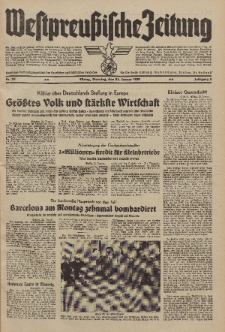 Westpreussische Zeitung, Nr. 20 Dienstag 24 Januar 1939, 8. Jahrgang