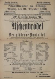 Aschenbrödel oder: Der gläserne Pantoffel - C. A. Görner