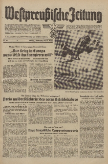 Westpreussische Zeitung, Nr. 51 Mittwoch 1 März 1939, 8. Jahrgang