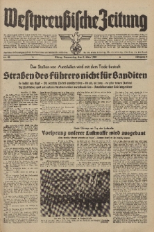 Westpreussische Zeitung, Nr. 52 Donnerstag 2 März 1939, 8. Jahrgang