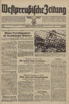 Westpreussische Zeitung, Nr. 56 Dienstag 7 März 1939, 8. Jahrgang