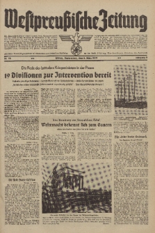 Westpreussische Zeitung, Nr. 58 Donnerstag 9 März 1939, 8. Jahrgang