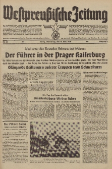 Westpreussische Zeitung, Nr. 64 Donnerstag 16 März 1939, 8. Jahrgang