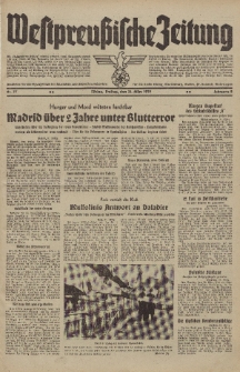 Westpreussische Zeitung, Nr. 77 Freitag 31 März 1939, 8. Jahrgang