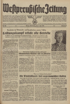 Westpreussische Zeitung, Nr. 102 Donnerstag 4 Mai 1939, 8. Jahrgang