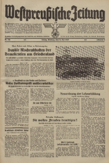 Westpreussische Zeitung, Nr. 112 Dienstag 16 Mai 1939, 8. Jahrgang