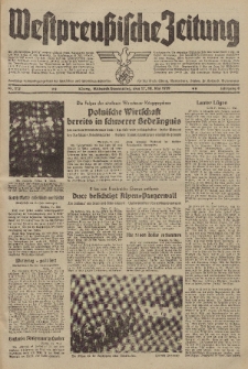 Westpreussische Zeitung, Nr. 113 Mittwoch/Donnerstag 17/18 Mai 1939, 8. Jahrgang