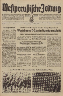 Westpreussische Zeitung, Nr. 114 Freitag 19 Mai 1939, 8. Jahrgang