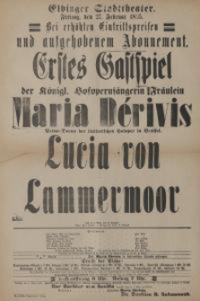 Lucia von Lammermoor - Gaetano Donizetti