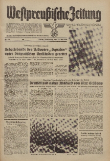 Westpreussische Zeitung, Nr. 119 Donnerstag 25 Mai 1939, 8. Jahrgang