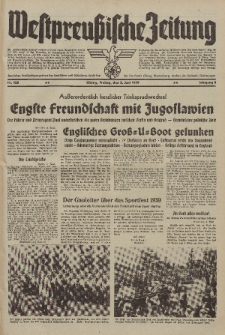 Westpreussische Zeitung, Nr. 125 Freitag 2 Juni 1939, 8. Jahrgang