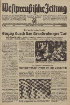 Westpreussische Zeitung, Nr. 128 Dienstag 6 Juni 1939, 8. Jahrgang